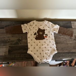 Baby items 3 for $10! Garanimals 24 month long sleeve bear onsie